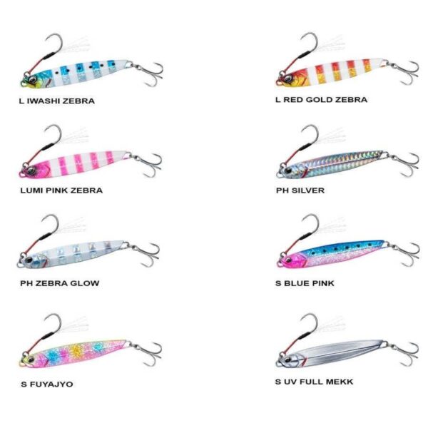 DAİWA SAMURAİ JİG R 30 GR LUMI PINK ZEBRA - Görsel 2