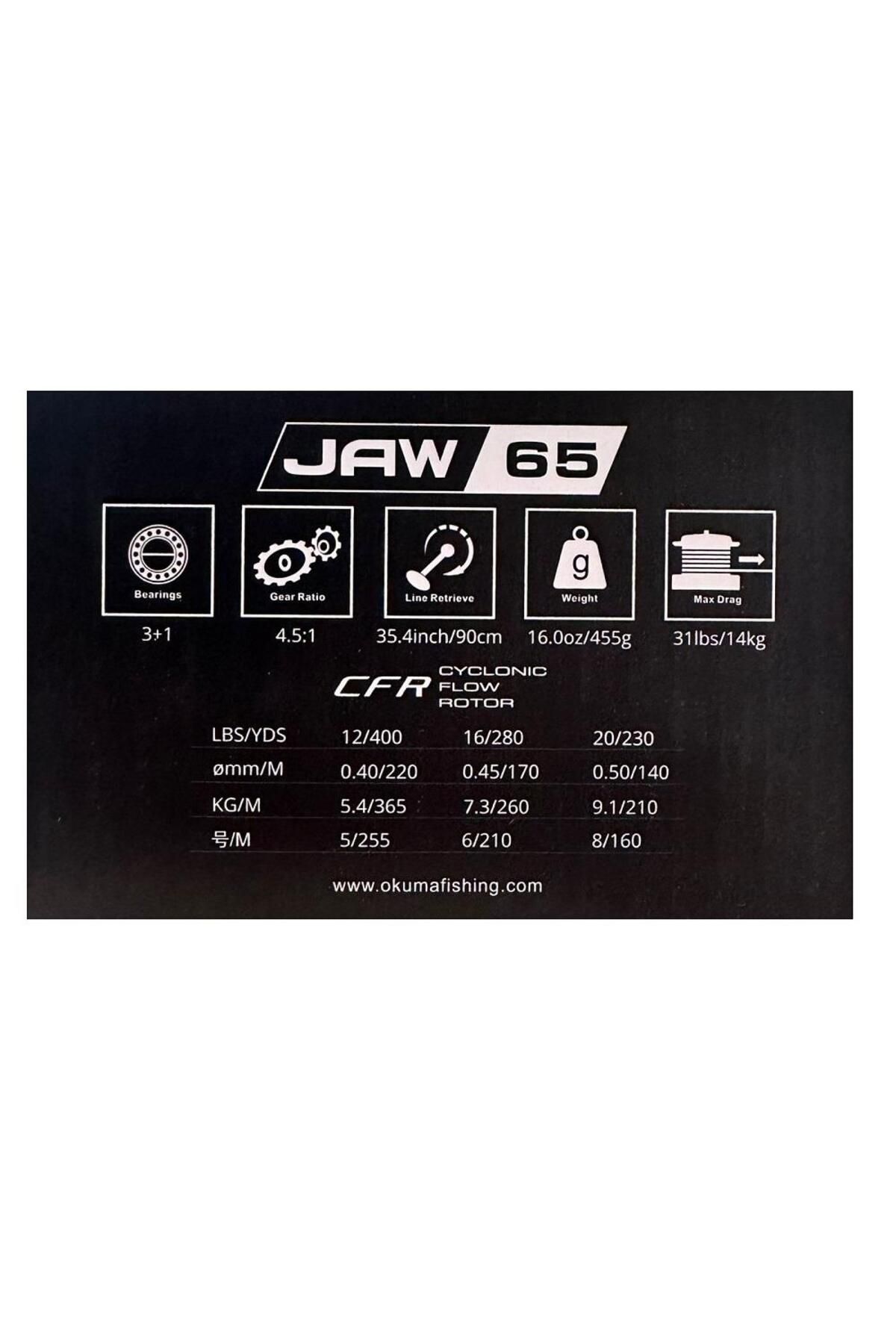Okuma JAW-65 3+1BB Olta Makinesi - Görsel 3