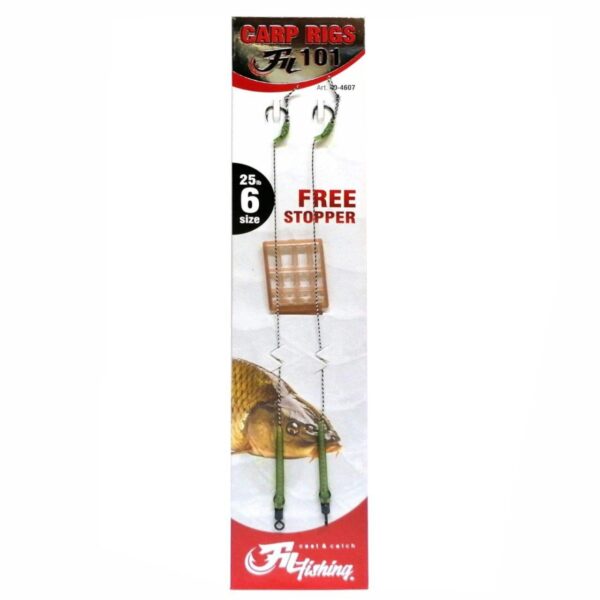 Carp rigs 101 2li hazır takım no:6