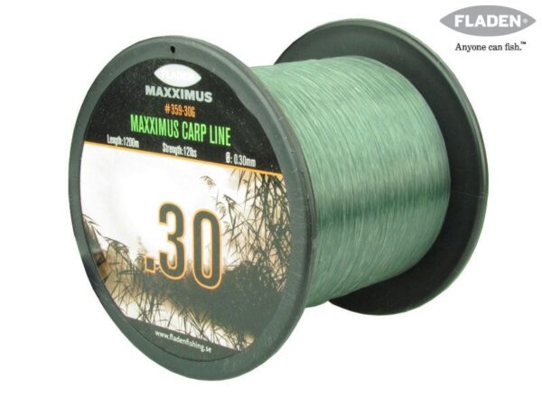 Fladen Maxximus Carp 1200M Yeşil Sazan Misinası 0.40 MM - Görsel 2