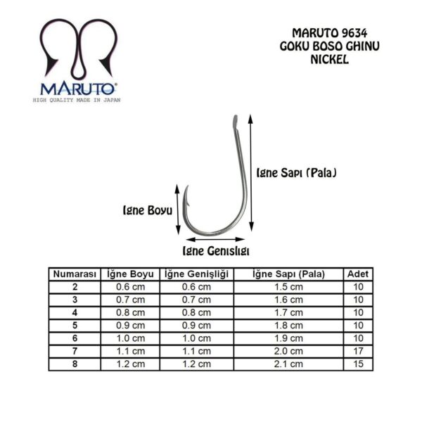 Maruto 9634 Bn İğne - Image 4