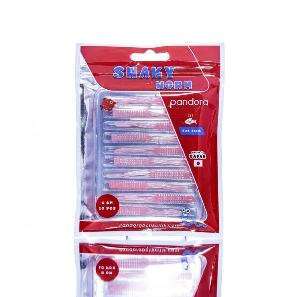 PANDORA SHAKY WORM (10'lu Paket) PINK