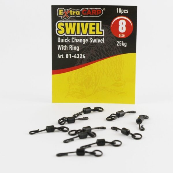 Quick Change Swivels With Ring /10 Pcs Hızlı Fırdöndü - Görsel 2