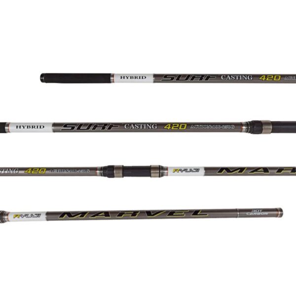 RYUJI MARVEL 4.20M, 100-250GR, HYBRID, 3P SURF KAMIŞ - Görsel 3