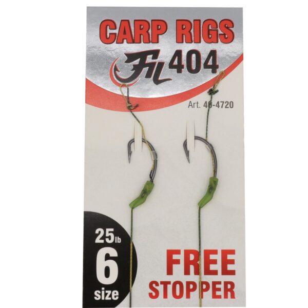 Carp Rigs 404 2li Hazır Takım SİZE 2 - Görsel 2