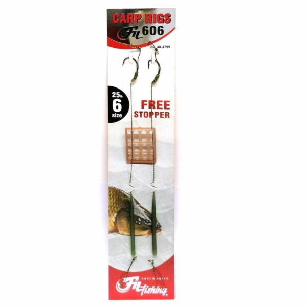Carp Rigs 606 2li Hazır Takım SİZE:4