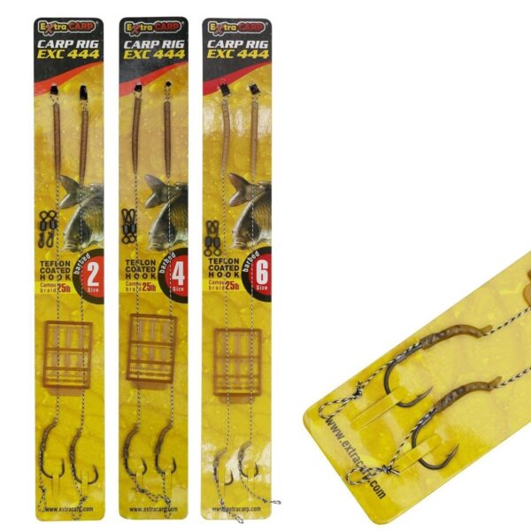 Exc 444 Sazan Boili Takımı Teflon İğneli 25lb SİZE:6