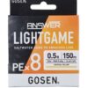Gosen Answer Light Game PE8 Örgü LRF İpi 150mt Coctail Yellow