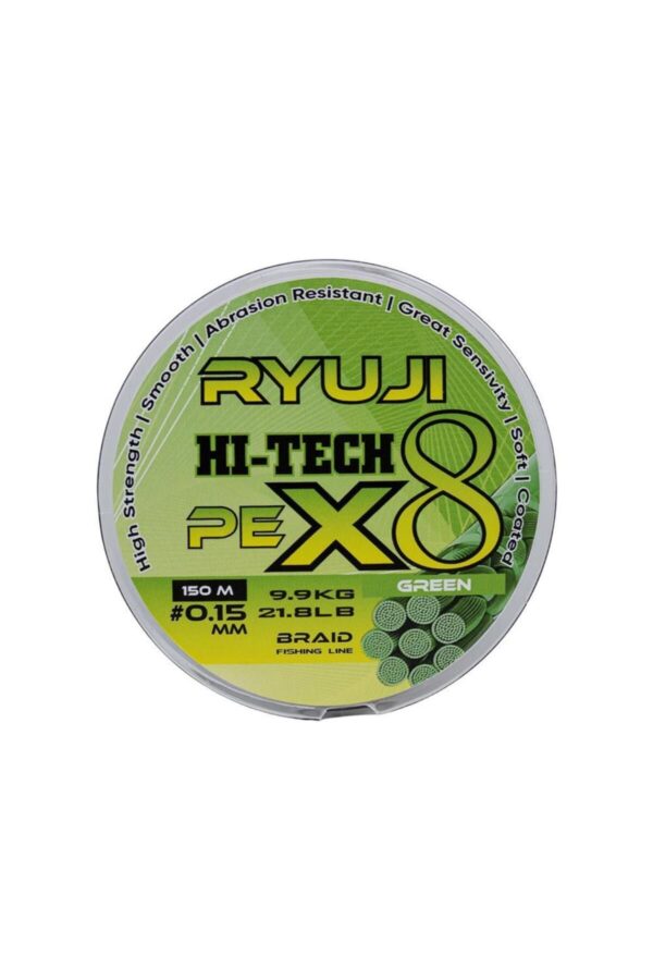 Hi-tech Pe X8 150m Green Ip Misina 0,17 - Image 2