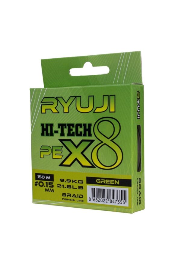 Hi-tech Pe X8 150m Green Ip Misina 0,21