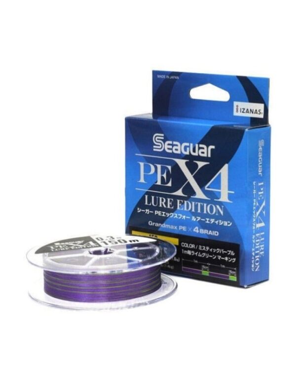 Seaguar Lure Edition PE 4 Örgü LRF İp Misina 150mt Multi Color - Image 2