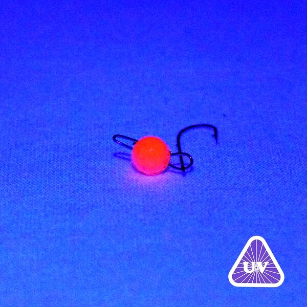 SPIINX CANNON BALL JIGHEAD UV PEMBE 3G #8 - Görsel 3